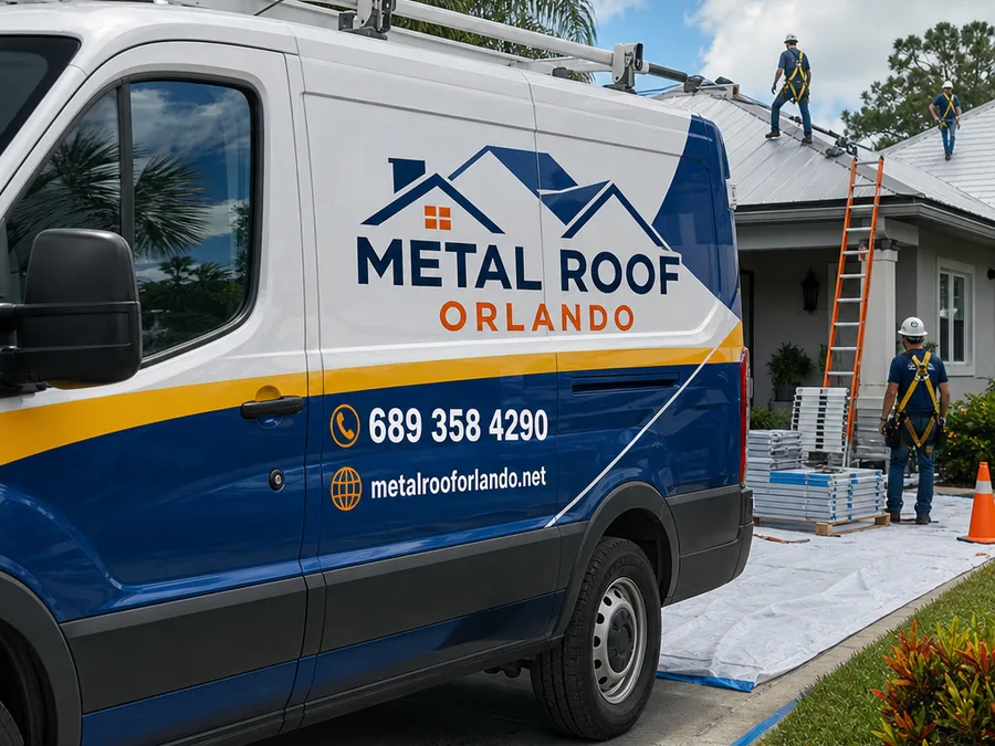Roofing professional serving an Orlando property